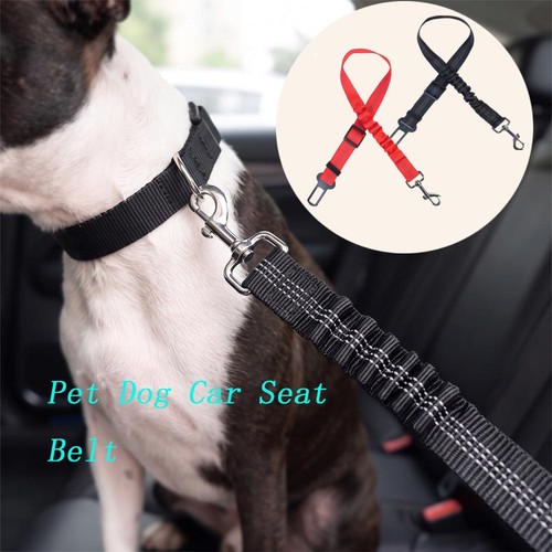 Pet dog seat belt elastic - pet,