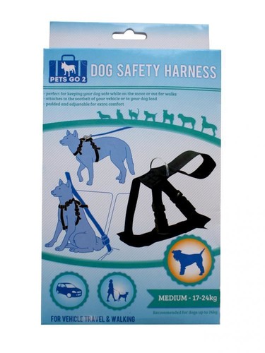 Dog safety harness medium - safety,