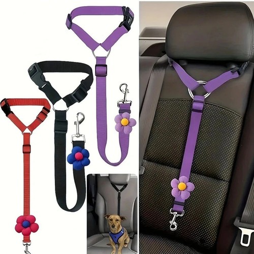 Anti shock dog seat belt - shock, pet