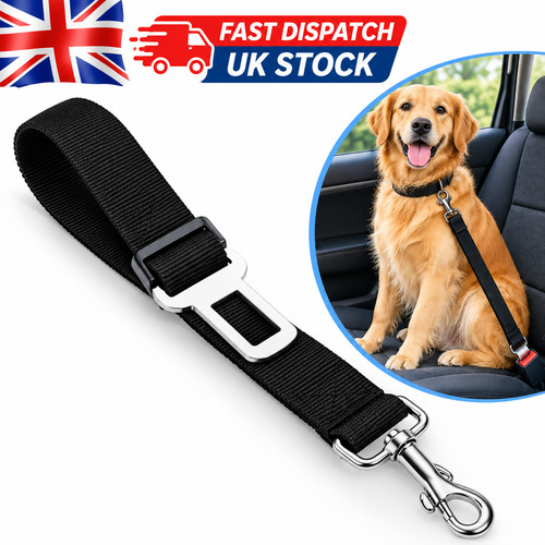 Pet dog seat belt adjustable - pet,
