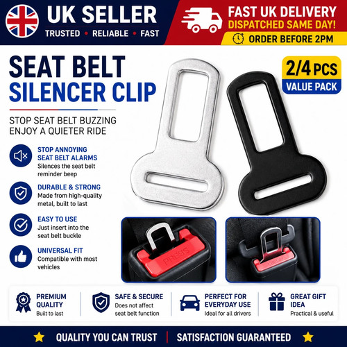 Car seat belt clip - belt, buckle