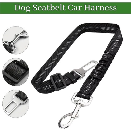 Anti shock dog seat belt - belt, for