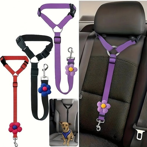 Anti shock dog seat belt - seat, pet