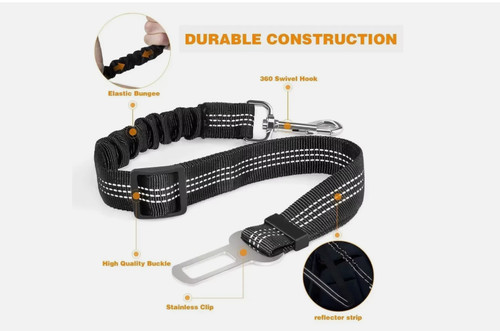 Anti shock pet dog - shock, seat