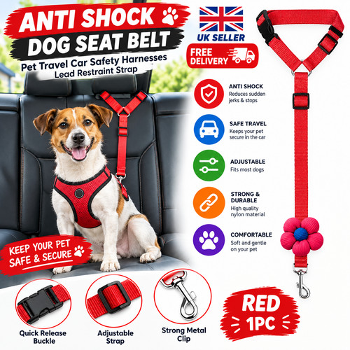 Anti shock dog seat - belt, pet