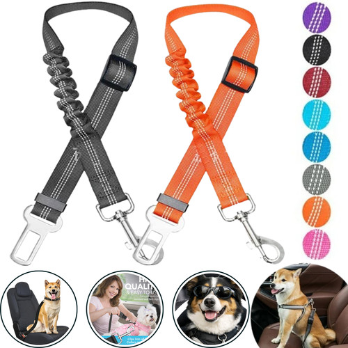 Pet dog seat belt adjustable - pet,