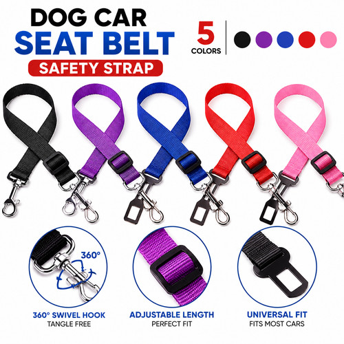 Adjustable pet dog seat - adjustable, belt
