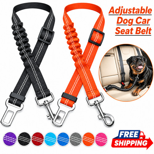Adjustable double dog car - dog, seat