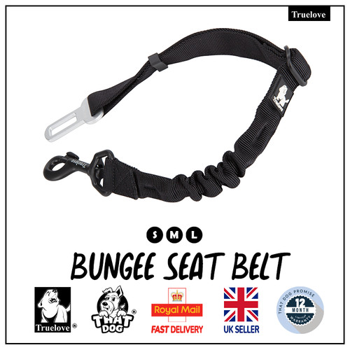 Truelove car seat belt - truelove, dog
