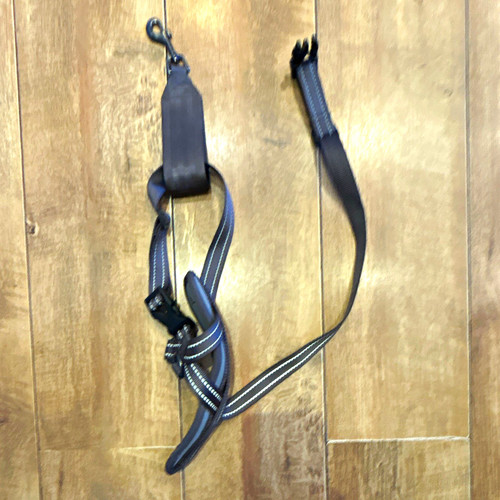 Black nylon dog harness for - nylon,