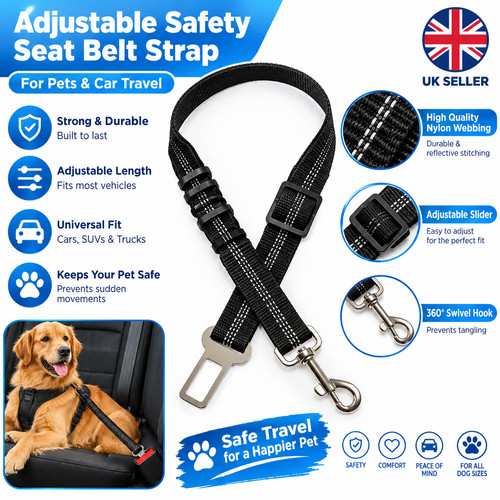 Anti shock dog seat belt - anti,