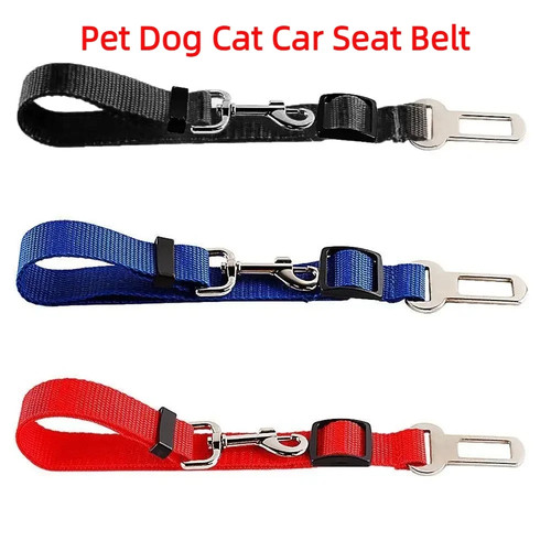 Pet dog seat belt adjustable - dog,