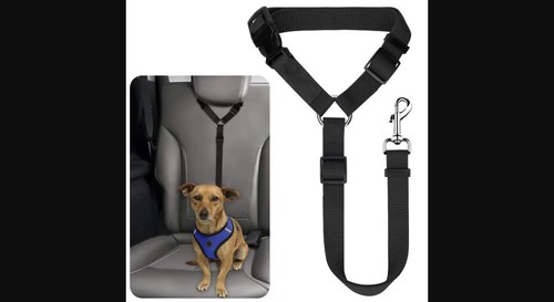 Pet dog seat belt adjustable - pet,