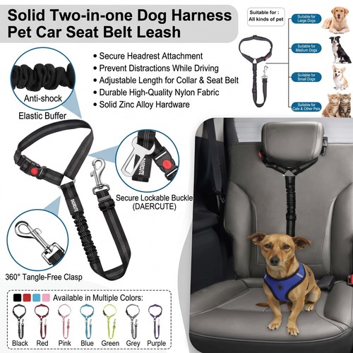 Onesave dog seat belt - seat, travel