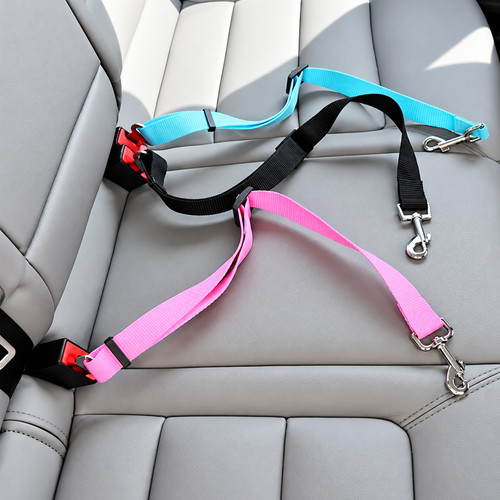 Pet dog seat belt adjustable - pet,