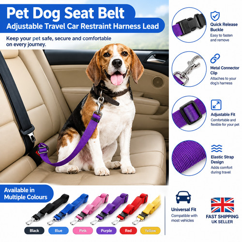 Pet dog seat - dog, adjustable
